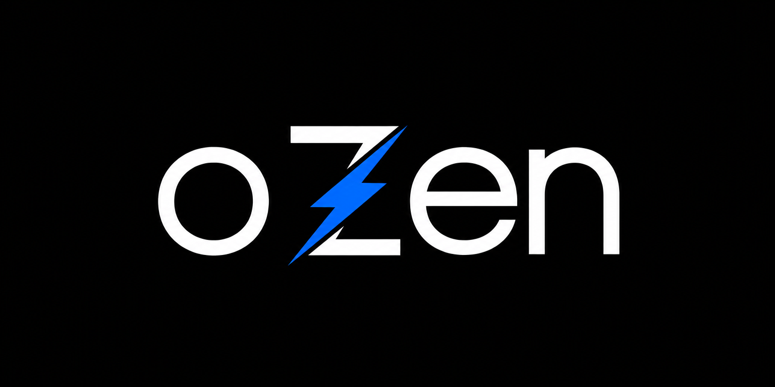 oZen — logo Ondřeja Židlíka